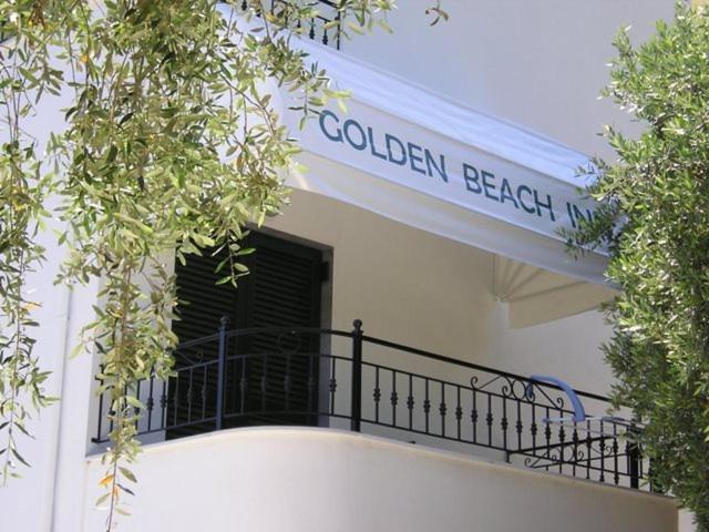 Golden Beach Inn Chrisi Ammoudia Exteriör bild