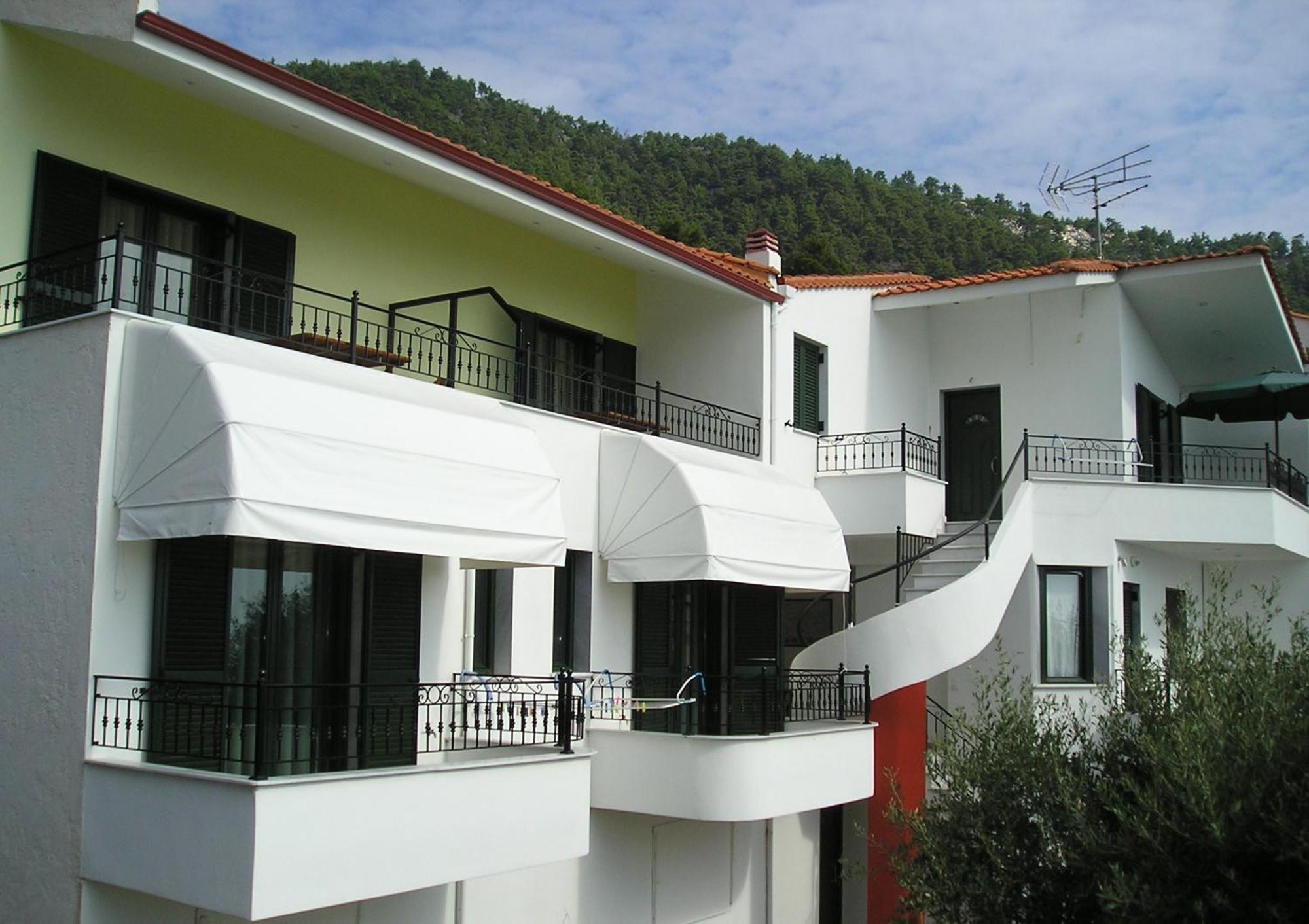 Golden Beach Inn Chrisi Ammoudia Rum bild